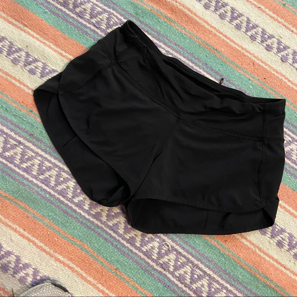 Lululemon Black Speed up Hotty Hot Shorts - Picture 7 of 8